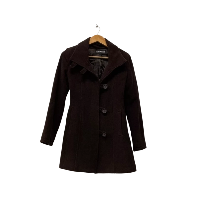  Womens  Size 4 Winter Coat Brown 