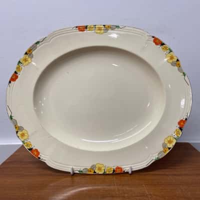 Alfred Meakin Royal Marigold large floral serving platter