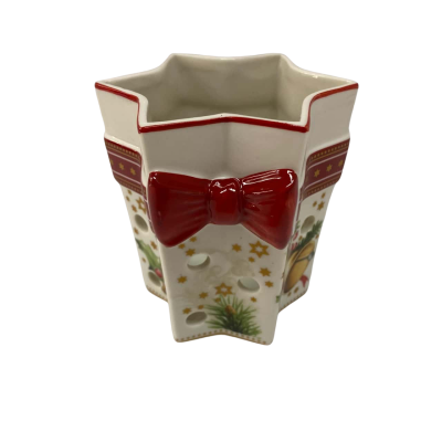 Villeroy & Boch 1748 Christmas Light Lantern Star with Bow