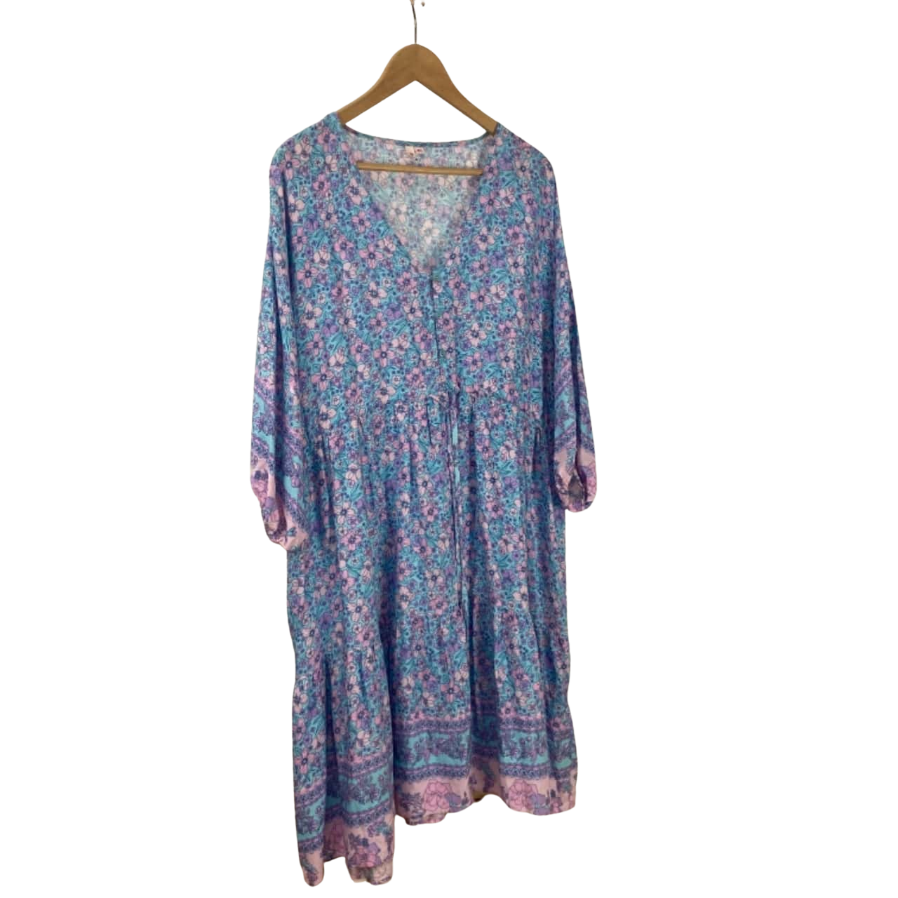 Boho Australia Size M/L Blue / Floral Dress(s)