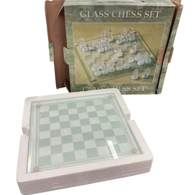 Glass Chess Set
