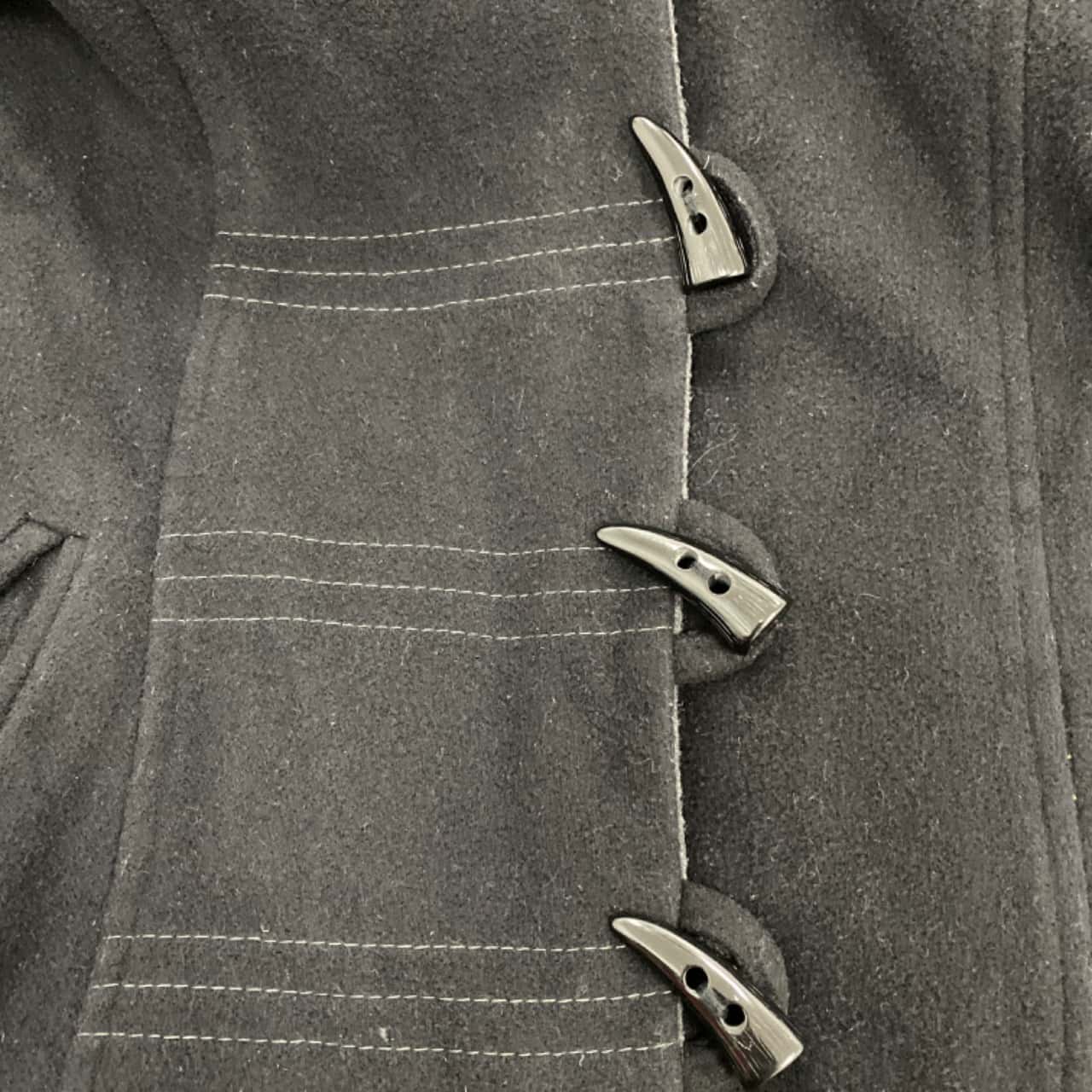 David Jones Womens Size 14 Winter Jacket Black / Grey (s)