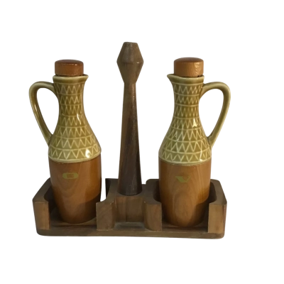 Vintage Oil and Vinegar Containers as pictured