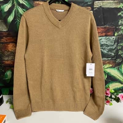 Mens YD Size M camel jumper New