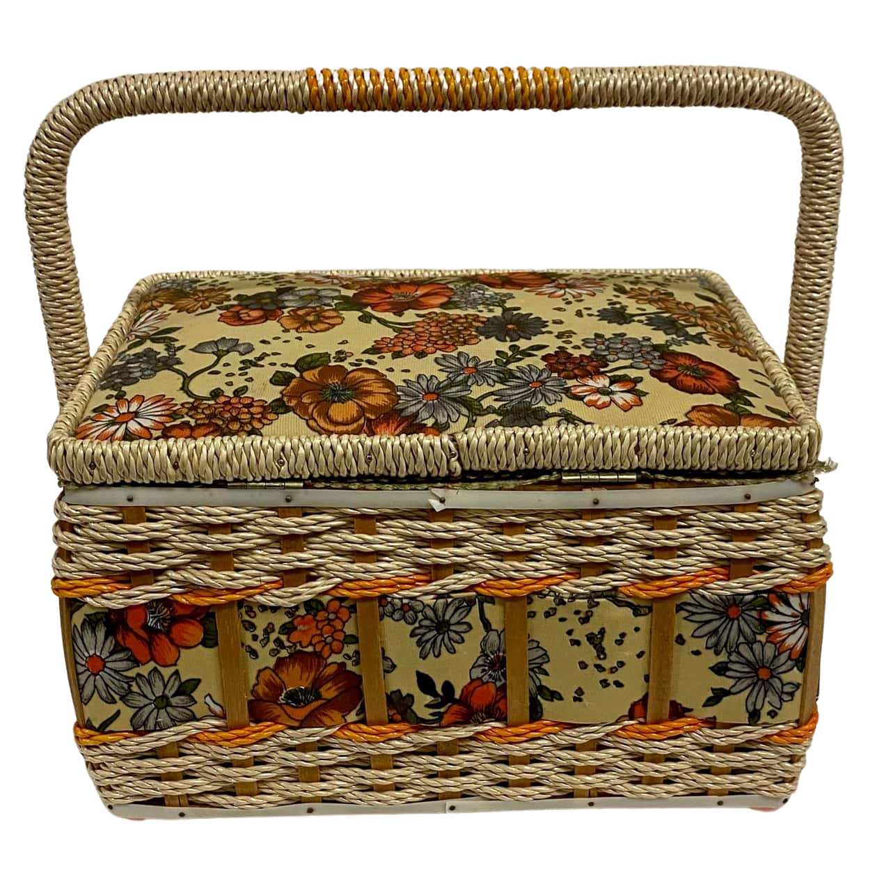 Vintage Sewing Basket Beautiful Condition! (s)