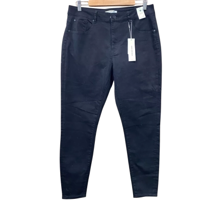 Forever New Black Mid-Rise Jeans Size 16