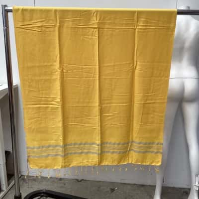 Atolyia large Turkish Throw/towel cotton yellow 
