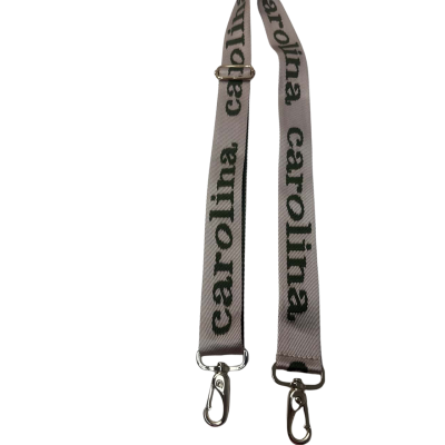 Carolina Cream / Green bag strap