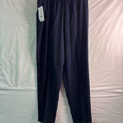 Black Pepper Womens  Size 18 Straight Leg Pants Blue 
