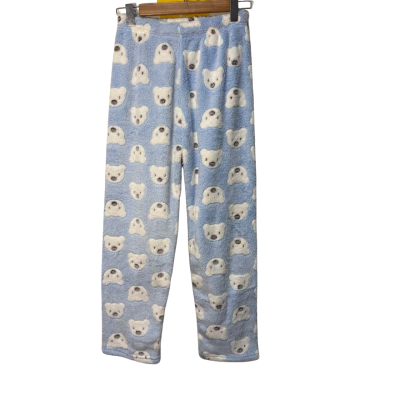BNWT Clara Kay Size 8 Blue Fluffy PJ Pants