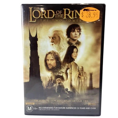 DVD - The Lord of the Rings: The Two Towers (M) 2002