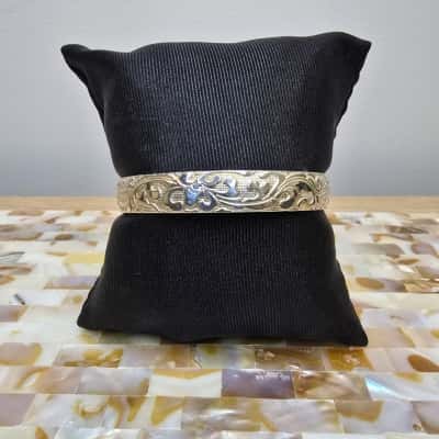 Sterling Silver Adjustabe Cuff Bangle