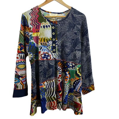 Orientique Womens  Size 12 Hotel California Tunic Top 