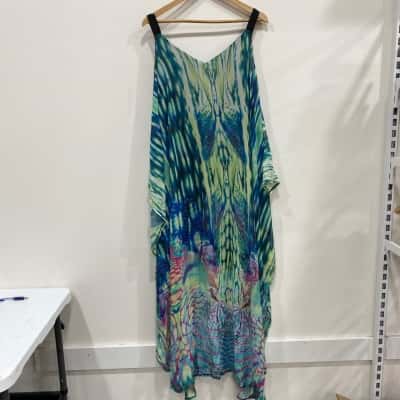 Spicy Sugar Womens  Size 14 Sleeveless Dress  Multicoloured 