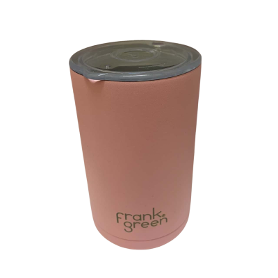 Frank Green Reusable Iced Coffee Cup Blush Pink 425 ml/ 15oz
