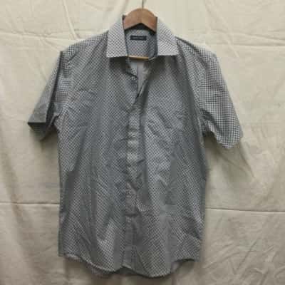 Back Bay Mens Size M Printed Shirt RRP: $69.95