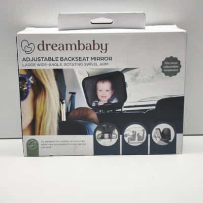 Dreambaby Adjustable Backseat Car Mirror Rear Facing Baby Safety Swivel Arm