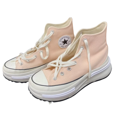 Converse Womens  Chuck Taylor Size 8.5 Hi Top Sneakers Soft Peach 
