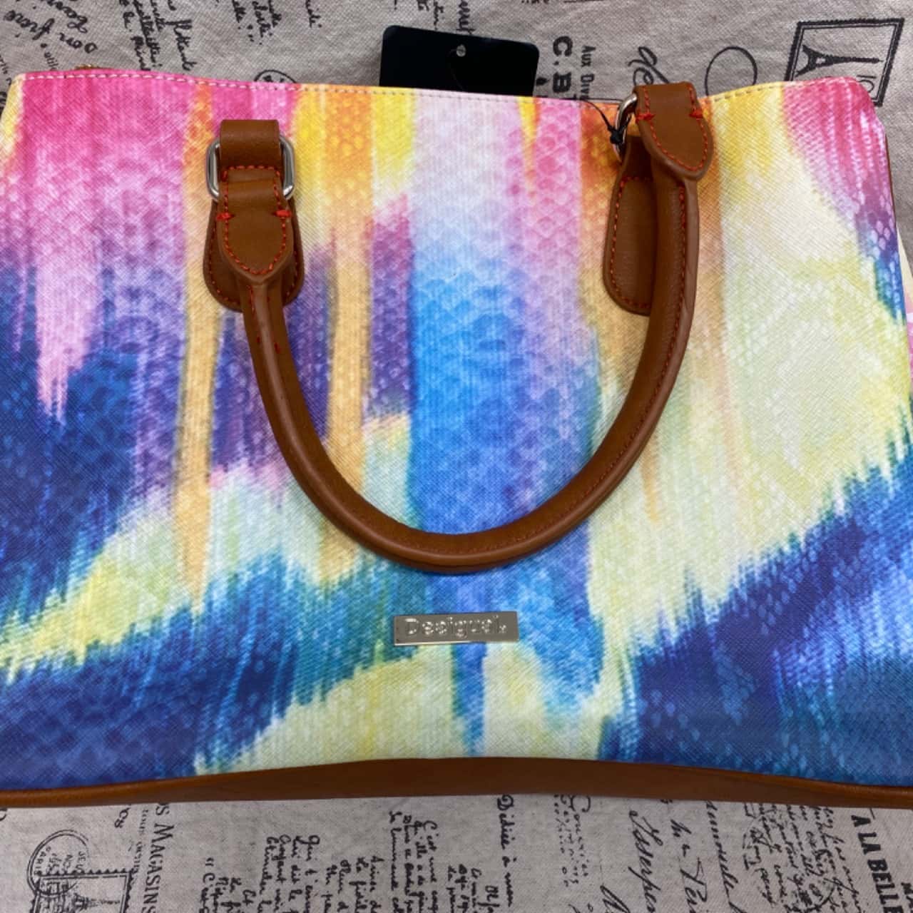 Desigual White Polyurethane Women Handbag main image 1
