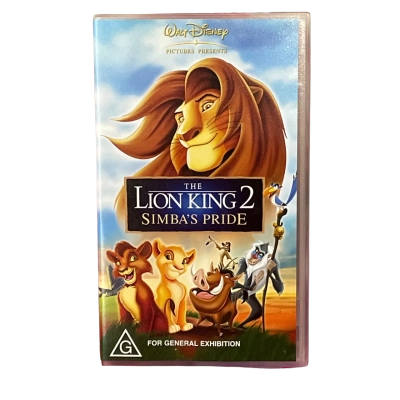 The Lion King 2 Simbas Pride VHS