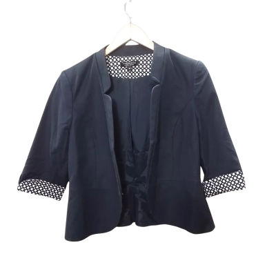  Womens  Size 16 Suit Jacket Navy Blue 