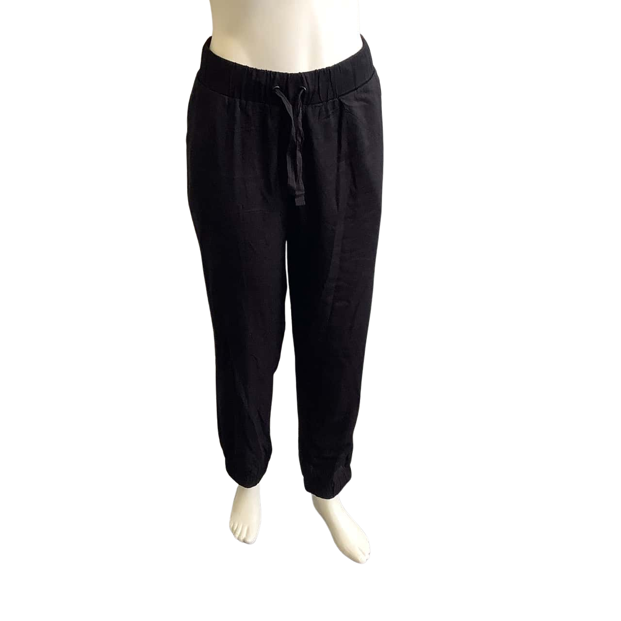 BNWT Decjuba Women's Size L Dylan Jogger Pant Black (s)