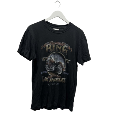 Anine Bing Womens  Size S T-shirts Grey 