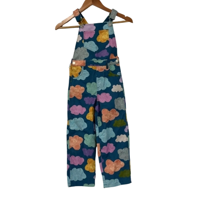 Gorman Play Ground Kids Snuggle Puff Overalls Size 5 - 6 Teal | Brand New | RRP $59