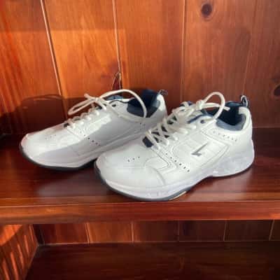  Sfida Mens  Size 10 leather Blue / White leather lace-up shoe