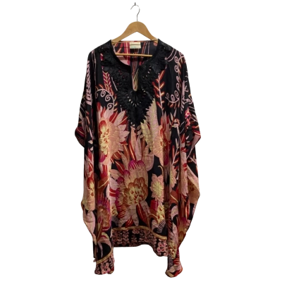 Phyllis Boho Women’s Kaftan/Robe Black/Pink/Red