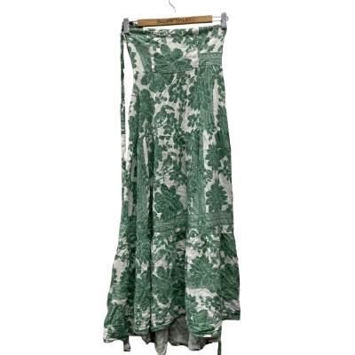 IRIS Womens  Size 8 Halter Neck Dress Green 