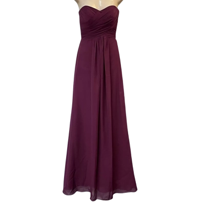  Womens  Size M Maxi Dress / Off The Shoulder Dress / Party Dress Purple 