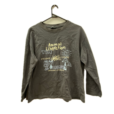 We11done Womens Size S Long Sleeve Shirt Grey 