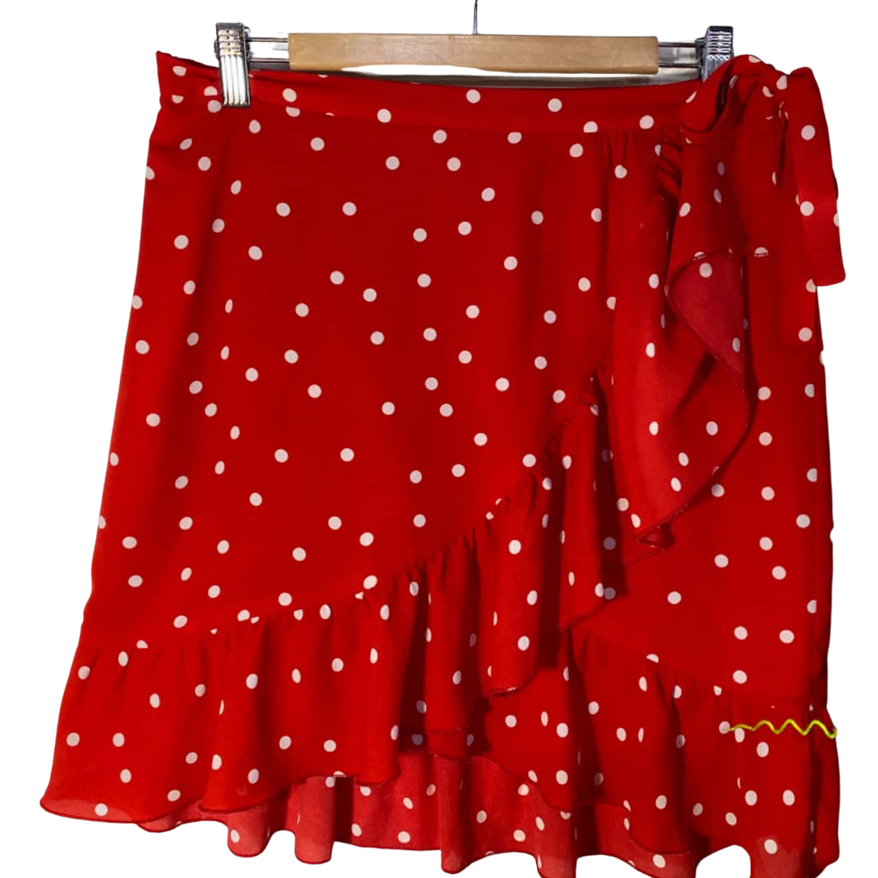 ONLY Womens Size 40 Mini Skirt Polka Dot / Red *Price Reduction*(s)