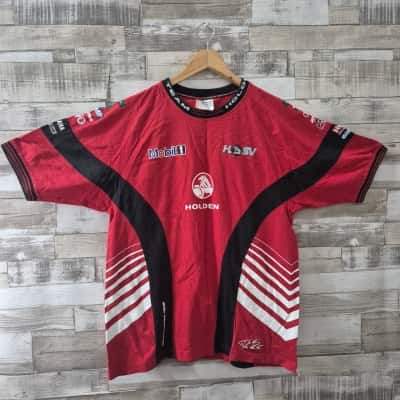  Mens Holden HSV tshirt Size L Red 