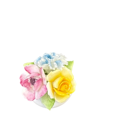 Antique Royal Doulton England Flower Bowl Vase