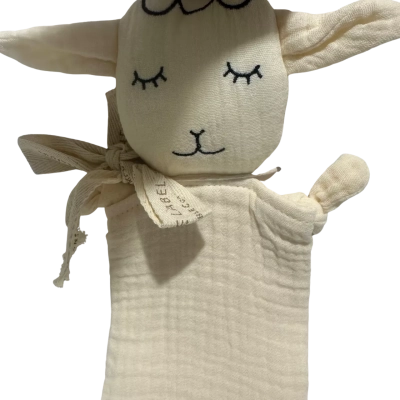 Lola the Lamb Comforter by L+L The Label (Lion + Lamb the Label).