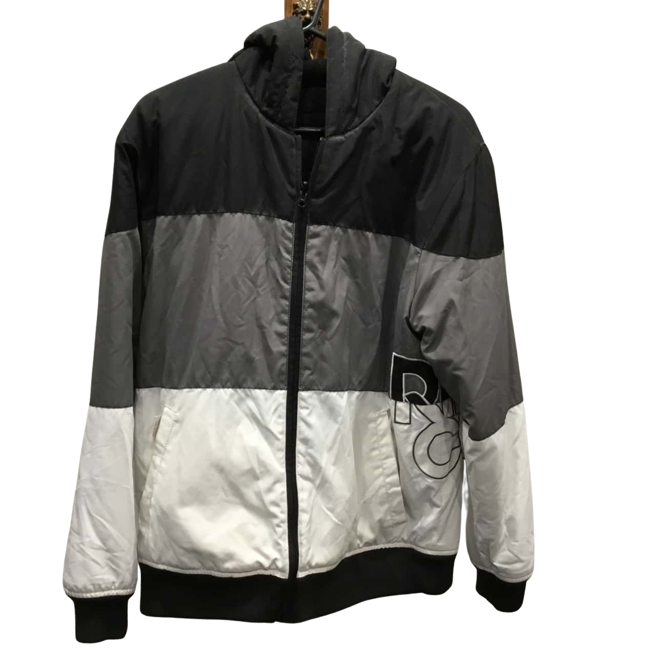 Rip Curl Black Grey & Cream Jacket Size S