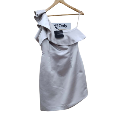 Razak Womens Size 12 Maxi Dress Silver (3)