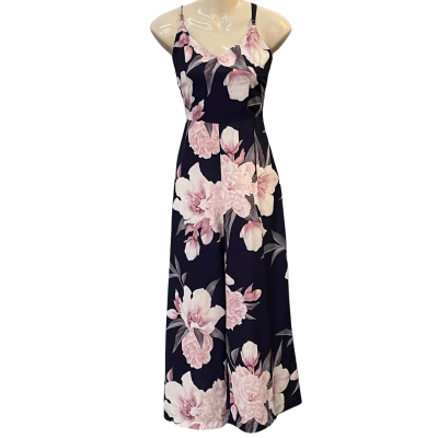 My Girl,  Womens  Size 10 Jumpsuit / Wide Leg Jumpsuit Blue / Pink  / White 