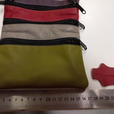 Franco Bonini leather cross body bag