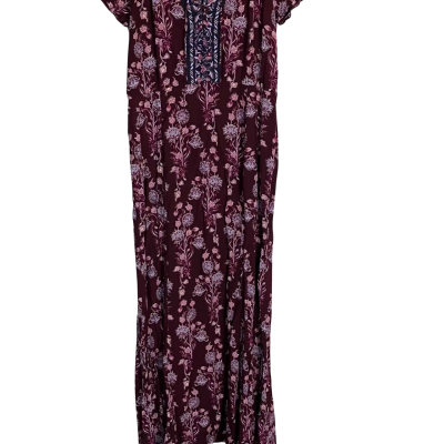 Tigerlily Size 14 Women's  Casual Dress Maroon 