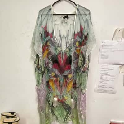  Womens Style Alliance  Size 12 Maxi Dress Multicoloured 