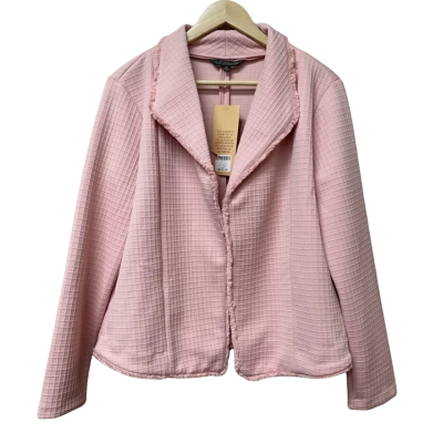 BNWT Liz Jordan Womens Size 14 Pink Jacket