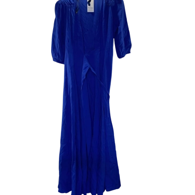 St.Frock Womens  Size 10 Short Sleeve Dress  Blue 