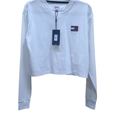 Tommy Hilfiger Womens  Size XS Long Sleeve Shirt White 