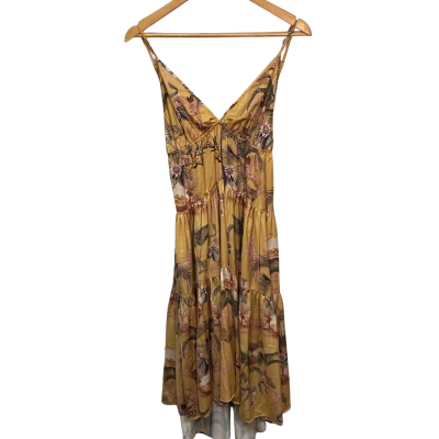 Sheike Size 8 Yellow Floral Dress