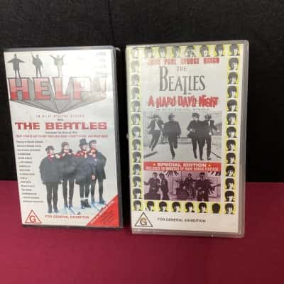 Beatles VHS combo