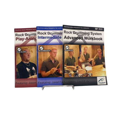 Rock Drumming System Workbooks x3