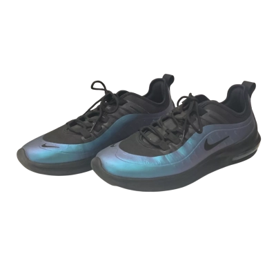 Mens Nike Size 8 Trainers Black  / Blue 